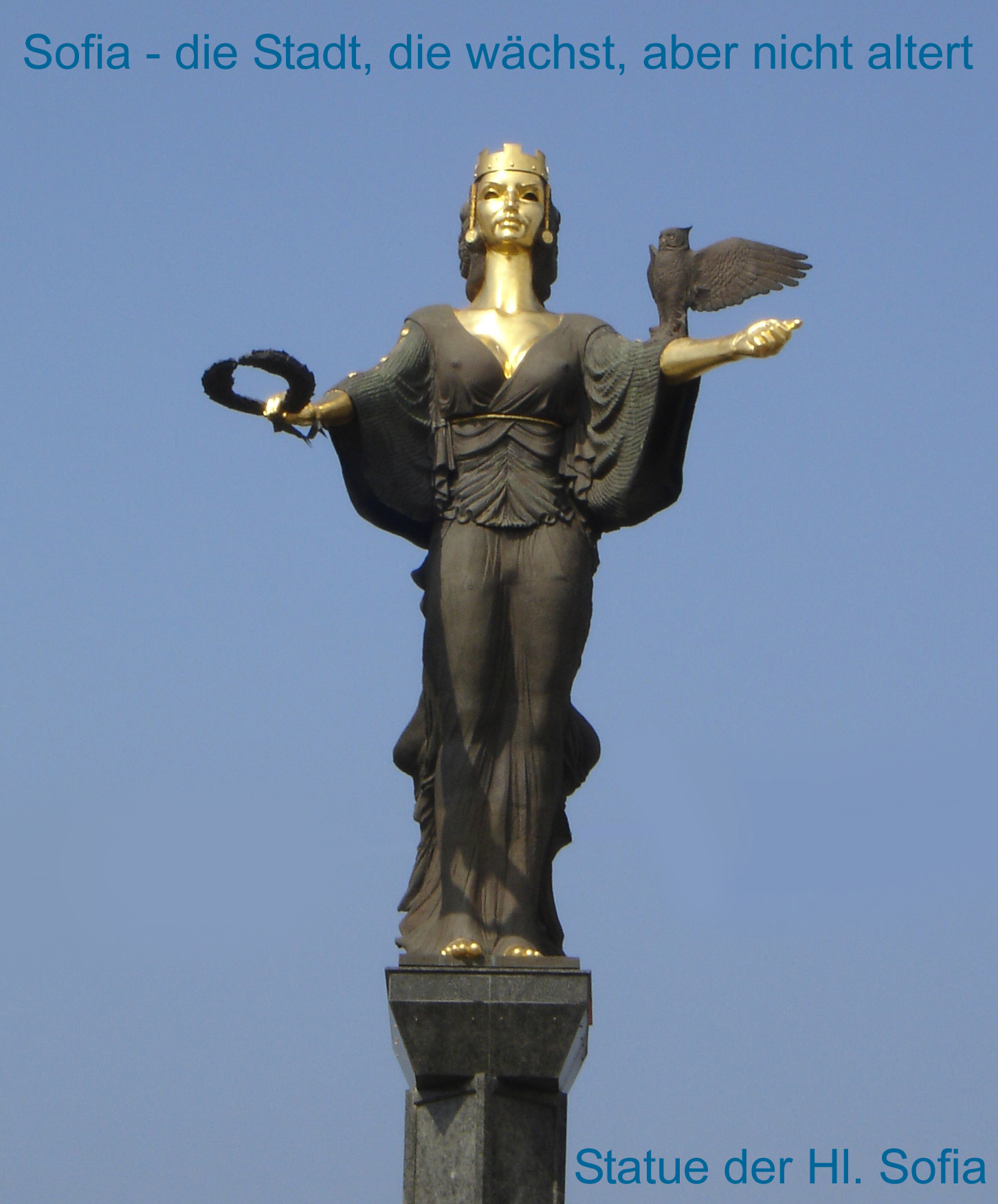 Statue der Hl. Sofia
